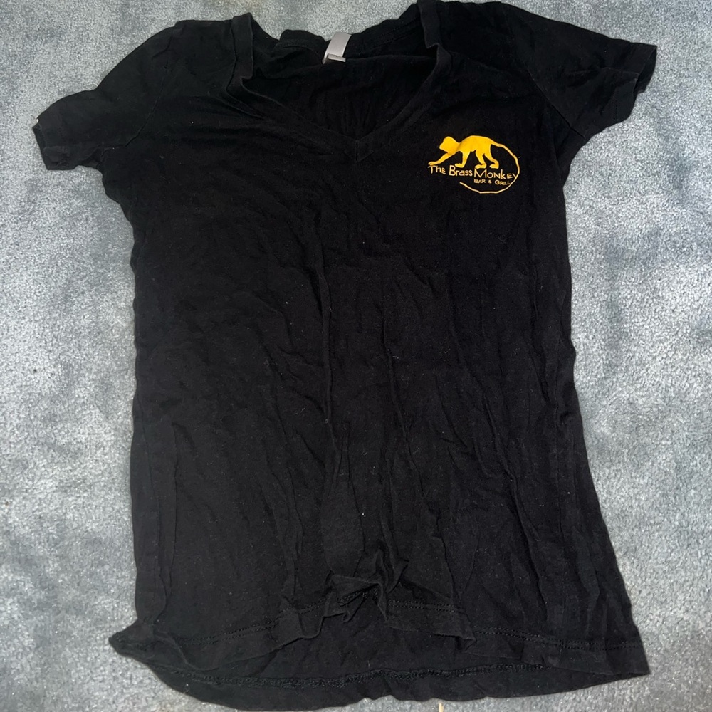 The Brass Monkey Black T-Shirt